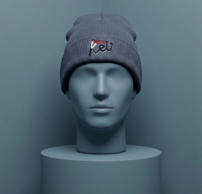 Grey Beanie